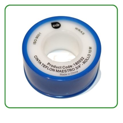 Cinta Teflon 3/4" - 10 mts